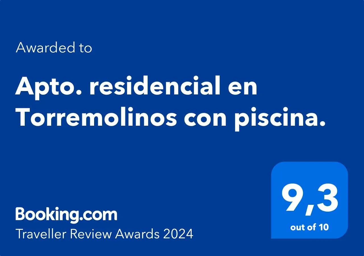 Apto. residencial en Torremolinos con piscina. 0*,  España